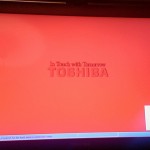 czerwony obraz w laptopie