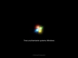 windows 7 nie chce się załadować
